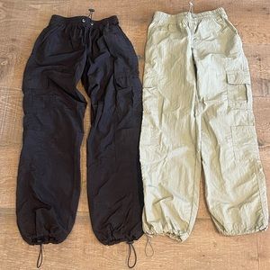 Parachute cargo pants